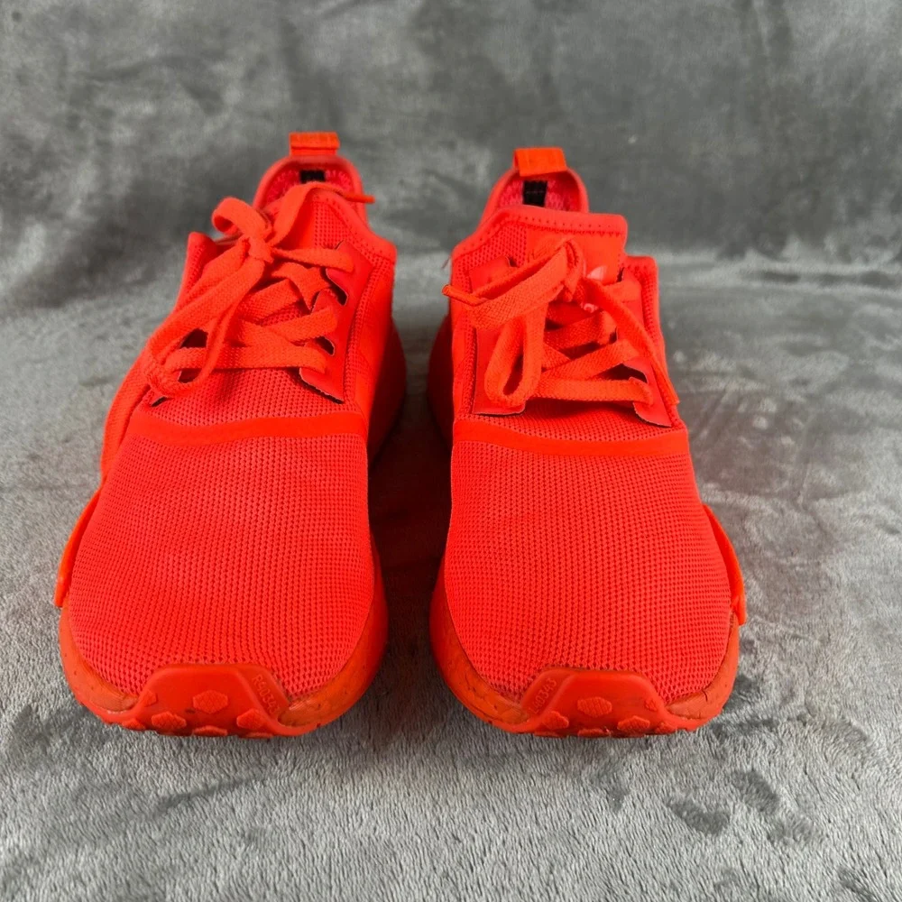 Adidas NMD R1 Solar Red Monochromatic Mesh Sneakers S31507 Mens 10.5 No Insoles